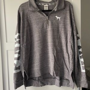 VS PINK Quarter Zip Sweatshirt